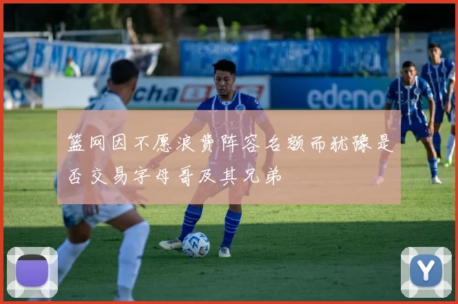 篮网因不愿浪费阵容名额而犹豫是否交易字母哥及其兄弟